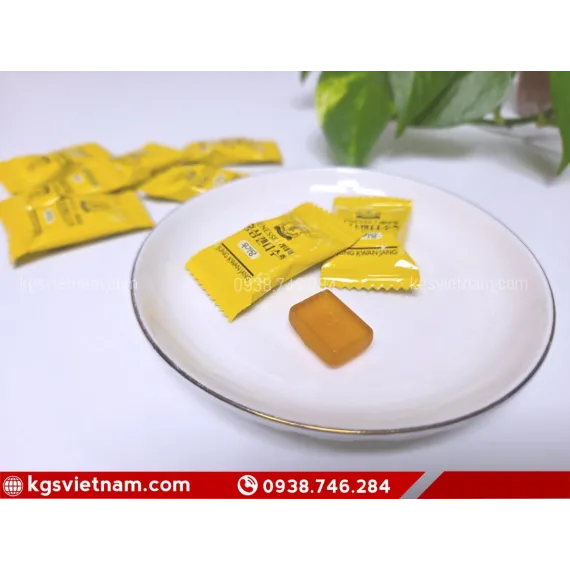 Kẹo Hồng Sâm Không Đường Jung Kwan Jang 120g