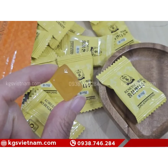 Kẹo Hồng Sâm Không Đường Jung Kwan Jang KGC 240g