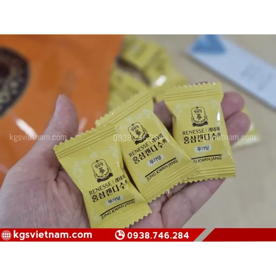 Kẹo Hồng Sâm Không Đường Jung Kwan Jang KGC 240g