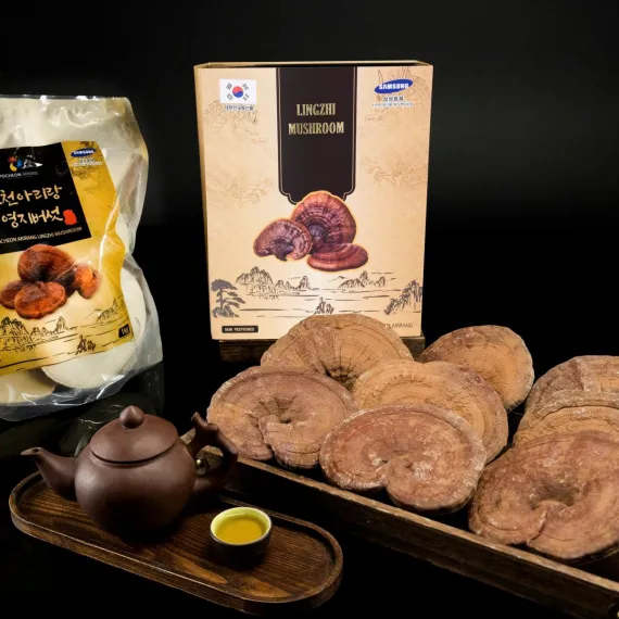 Nấm linh chi đỏ Pocheon Arirang Lingzhi Mushroom Hàn Quốc 1kg