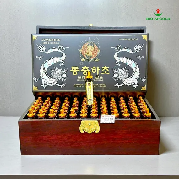 Nước đông trùng hạ thảo Bio Apgold 20ml x 60 ống