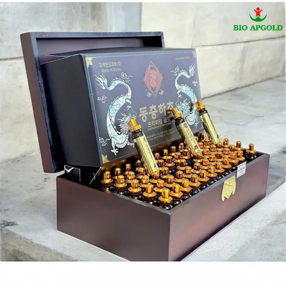 Nước đông trùng hạ thảo Bio Apgold 20ml x 60 ống