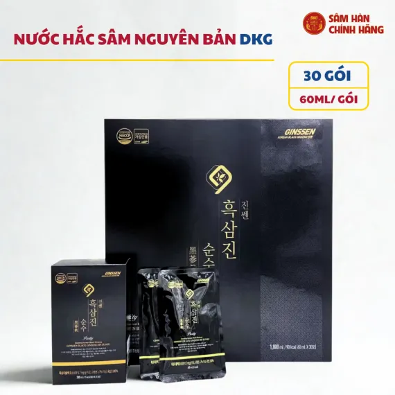 Nước hắc sâm Jin Sunsu Daedong 60ml x 30 gói Nước hắc sâm Jin Sunsu Daedong 60ml x 30 gói