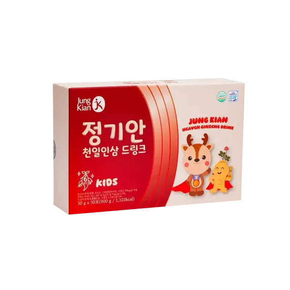 Nước hồng sâm nhung hươu trẻ em Jung Kian 30g x 30 gói