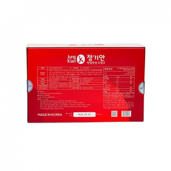 Nước hồng sâm nhung hươu trẻ em Jung Kian 30g x 30 gói