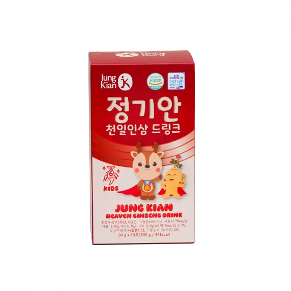 Nước hồng sâm nhung hươu trẻ em Jung Kian 30g x 30 gói
