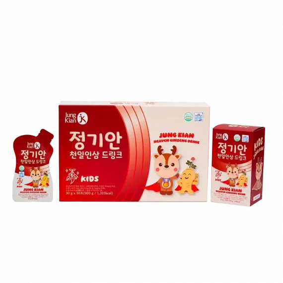 Nước hồng sâm nhung hươu trẻ em Jung Kian 30g x 30 gói