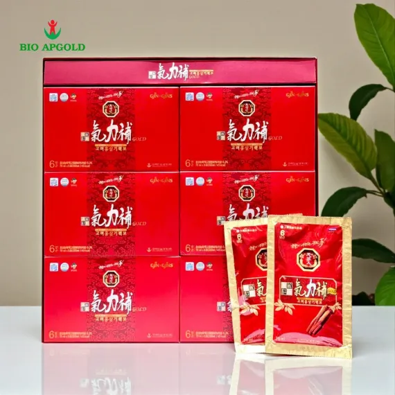 Nước hồng sâm Bio Apgold 70ml x 30 gói