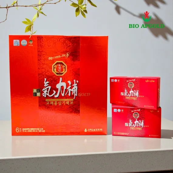 Nước hồng sâm Bio Apgold 70ml x 30 gói
