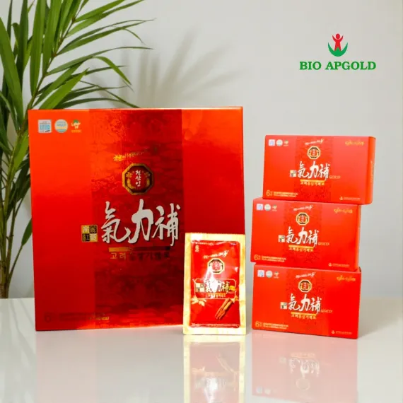 Nước hồng sâm Bio Apgold 70ml x 30 gói