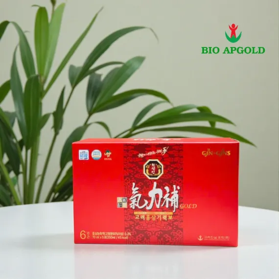 Nước hồng sâm Bio Apgold 70ml x 30 gói
