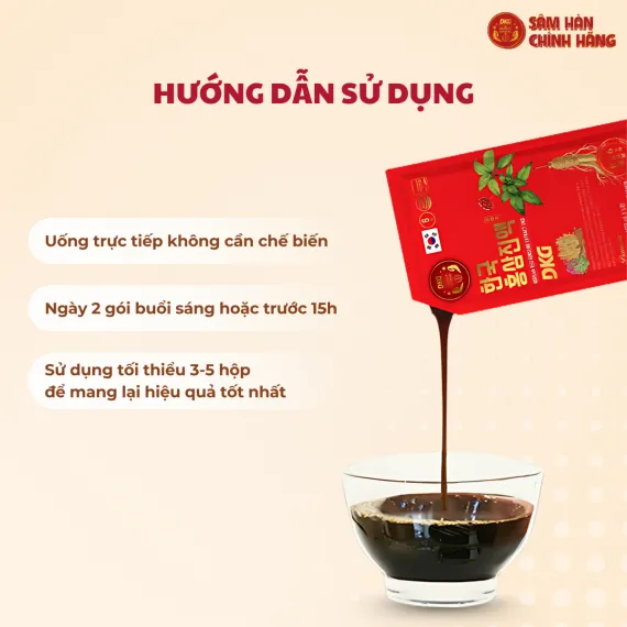 Nước hồng sâm Daedong 70ml x 30 gói