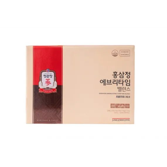 Tinh Chất Nước Hồng Sâm KGC Jung Kwan Jang Everytime Balance 10ml x 20 Gói
