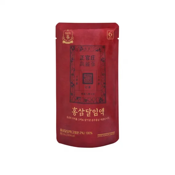 Nước Hồng Sâm Nguyên Chất Hảo Hạng KGC Jung Kwan Jang PURE EXTRACT 90ml x 30 Gói