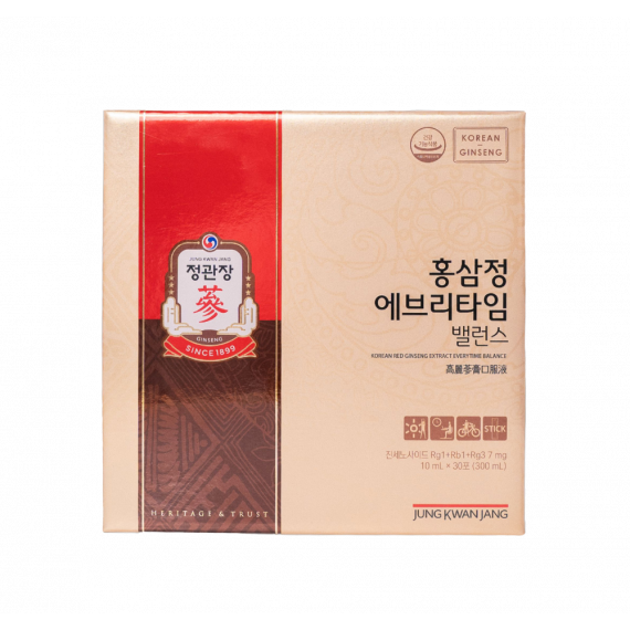 Tinh Chất Nước Hồng Sâm KGC Jung Kwan Jang Everytime Balance 10ml x 30 Gói