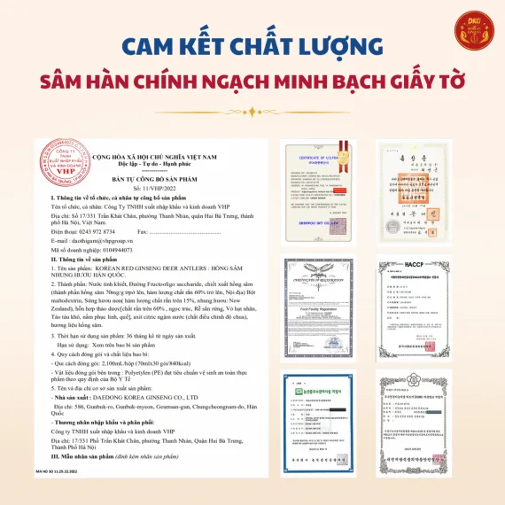 Nước hồng sâm nhung hươu Daedong 70ml x 30 gói