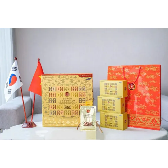 Nước sâm núi đông trùng hạ thảo Bio Apgold 70ml x 30 gói