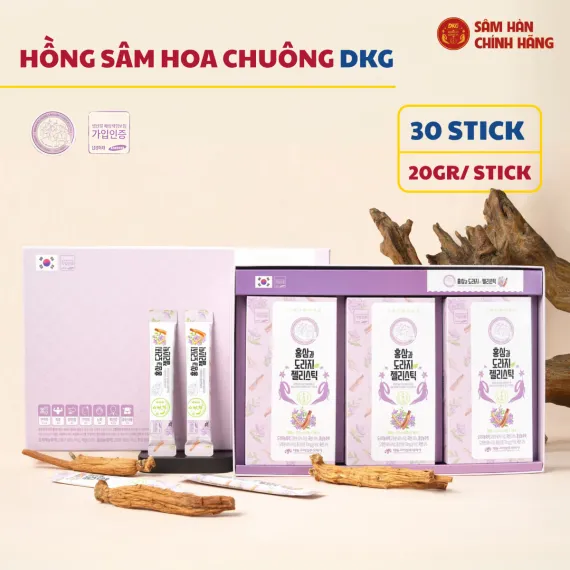 Thạch hồng sâm hoa chuông Daedong 20g x 30 gói