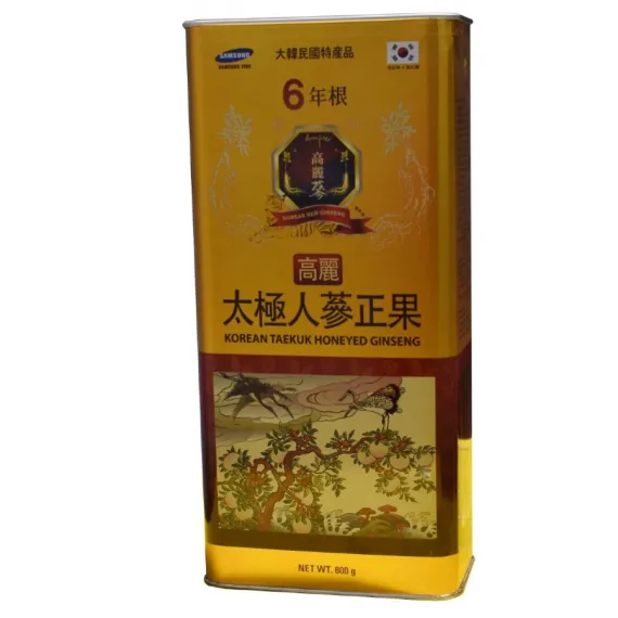 Thái Cực Sâm Mật Ong 600g Hàn Quốc Korean Taekuk Honeyed Ginseng Thái Cực Sâm Mật Ong 600g Hàn Quốc Korean Taekuk Honeyed Ginseng