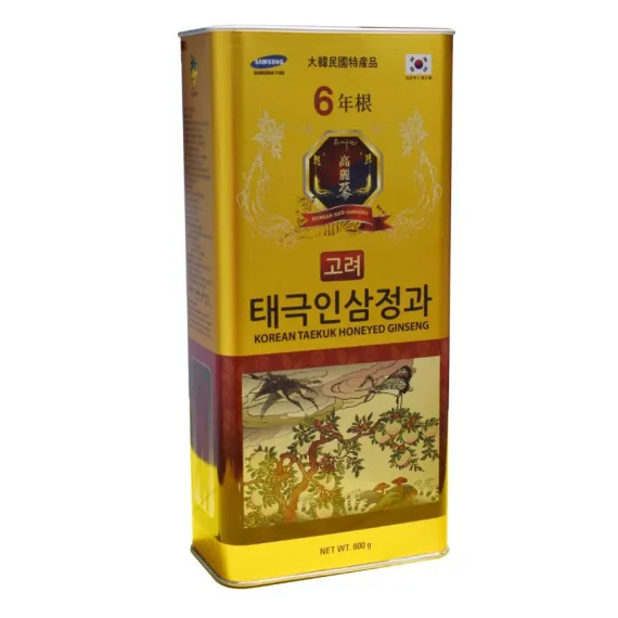 Thái Cực Sâm Mật Ong 600g Hàn Quốc Korean Taekuk Honeyed Ginseng Thái Cực Sâm Mật Ong 600g Hàn Quốc Korean Taekuk Honeyed Ginseng