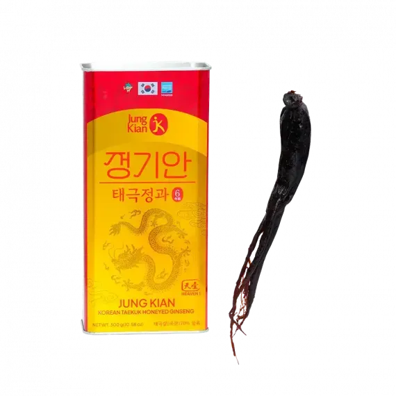 Thiên sâm củ tẩm mật ong Jung Kian Premium 300g