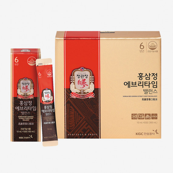 Tinh Chất Nước Hồng Sâm KGC Jung Kwan Jang Everytime Balance 10ml x 30 Gói