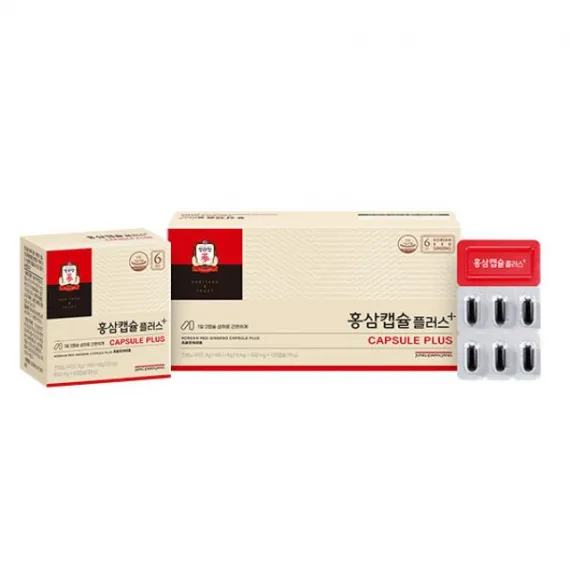 Viên hồng sâm Jung Kwan Jang - KGC Capsule Plus 650mg x 120 viên