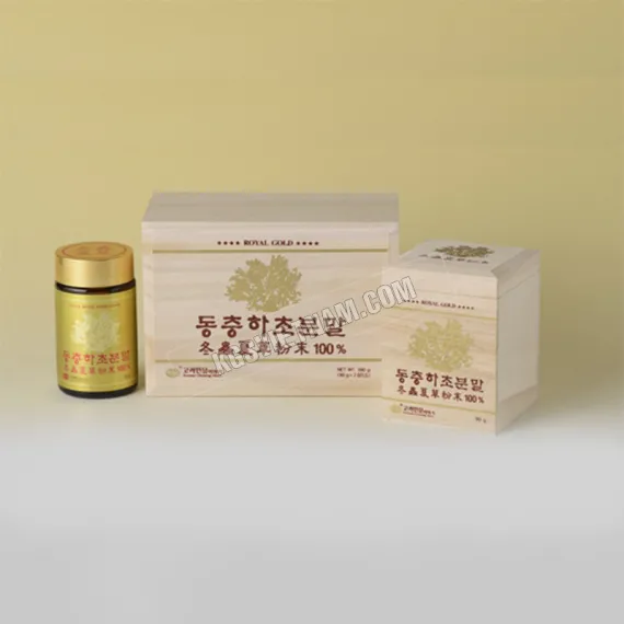 Bột Đông Trùng Hạ Thảo KGS Hàn Quốc 90g x 2 lọ