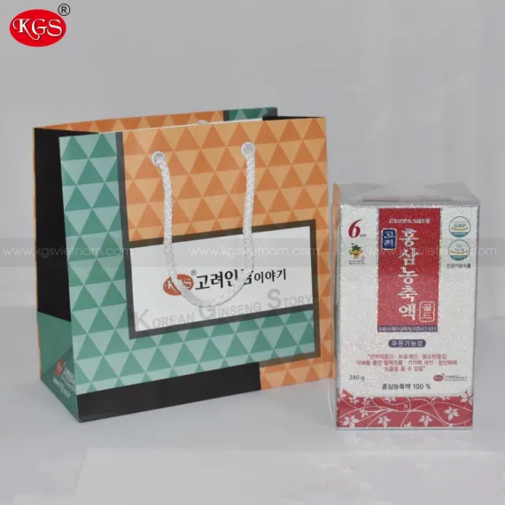 Cao hồng sâm ánh bạc gold KGS Hàn Quốc 240g