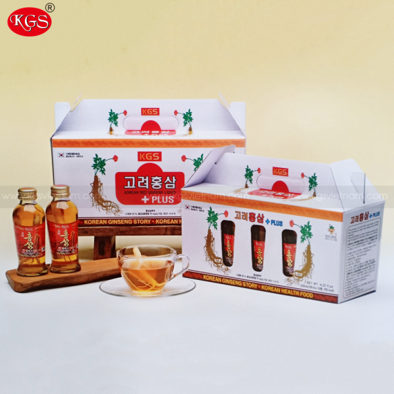 Nước hồng sâm có củ KGS Hàn Quốc 1200ml