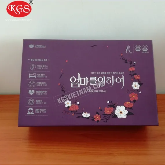 Nước Hồng Sâm KGS Dành Cho Phụ Nữ