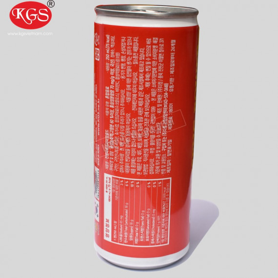 Nước hồng sâm KGS Ginseng Power Hàn Quốc 24 lon