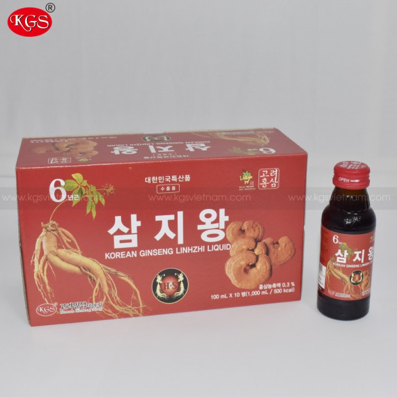 Nước hồng sâm linh chi KGS Hàn Quốc 1000ml