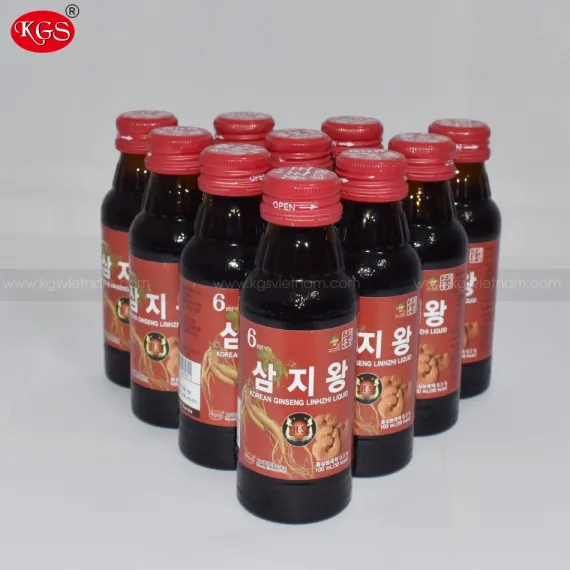 Nước hồng sâm linh chi KGS Hàn Quốc 1000ml Nước hồng sâm linh chi KGS Hàn Quốc 1000ml