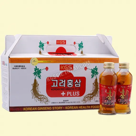 Nước Hồng sâm có củ KGS Hàn Quốc 1200ml