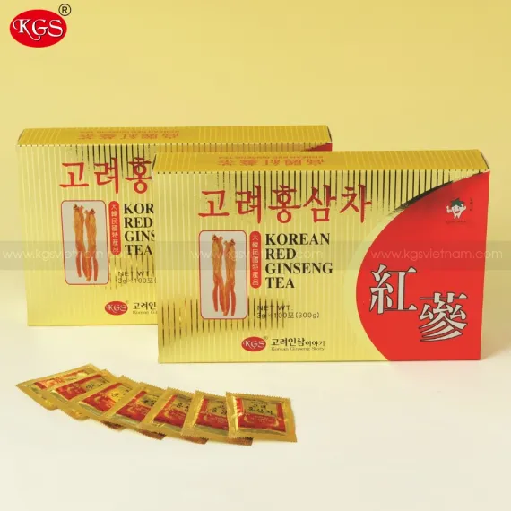 Trà Hồng Sâm KGS Hàn Quốc 3g x 100 gói