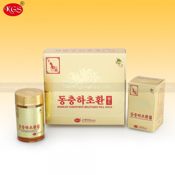 Viên đông trùng hạ thảo KGS Hàn Quốc 100g x 2 lọ