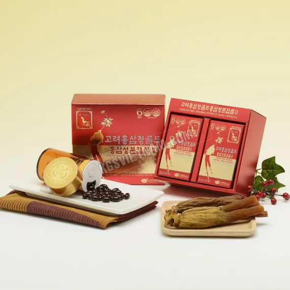 Viên hồng sâm KGS Hàn Quốc 84g hộp 2 lọ