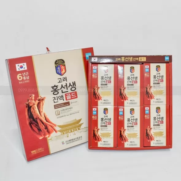 Nước hồng sâm Hàn Quốc Daehan 70ml x 24 gói
