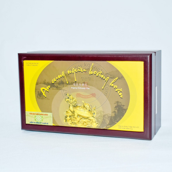 An Cung Rùa Vàng Hộp 1 Viên