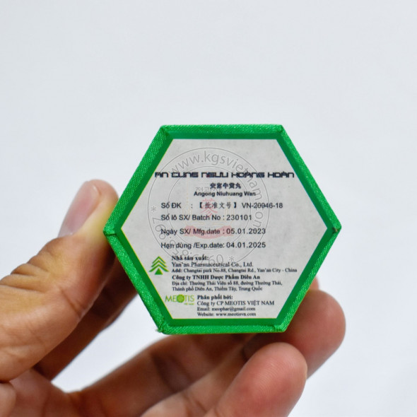 An Cung Rùa Vàng Hộp 1 Viên
