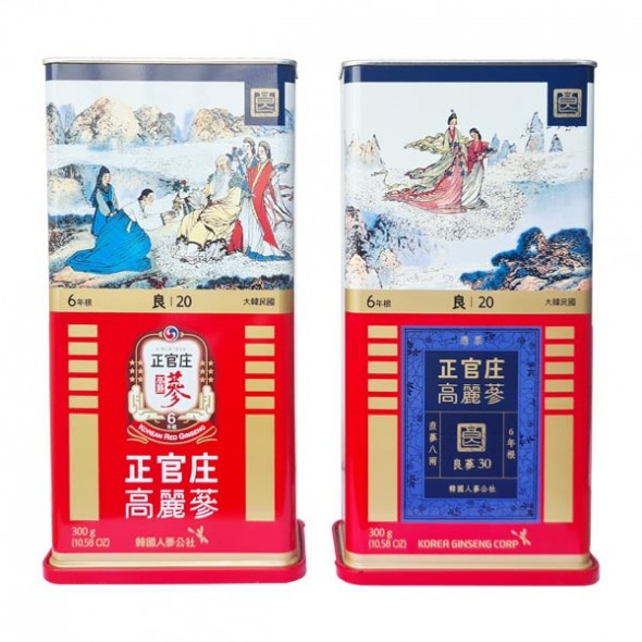 Hồng Sâm Củ Khô Jung Kwan Jang KGC Hàn Quốc 300g số 20 ( 14 củ )