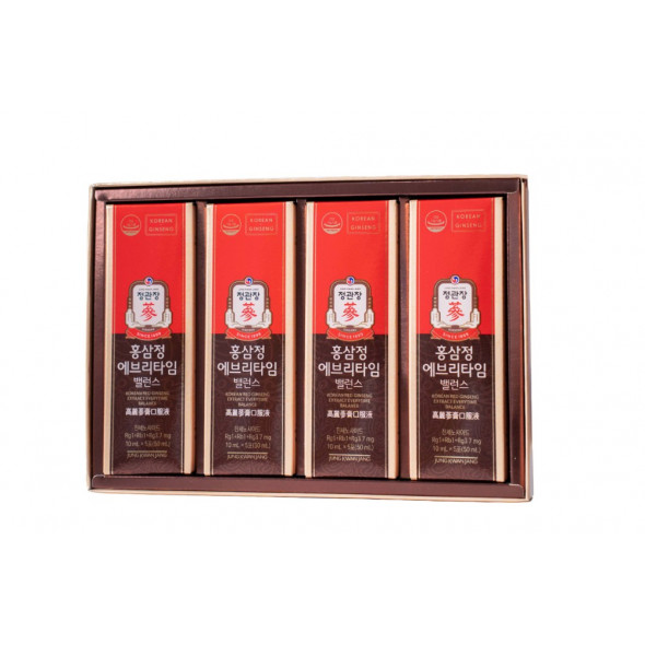 Tinh Chất Nước Hồng Sâm KGC Jung Kwan Jang Everytime Balance 10ml x 20 Gói