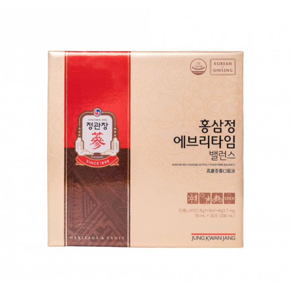 Tinh Chất Nước Hồng Sâm KGC Jung Kwan Jang Everytime Balance 10ml x 30 Gói