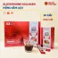 Nước hồng sâm Collagen Lựu Glutathione 10ml x 30 gói