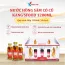 Nước hồng sâm có củ Kang's Food 120ml x 10 chai